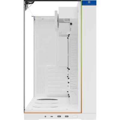 ������ Thermalright TR-A70 Vision White / TG / ARGB Strip / 9.16'' LCD screen / USB TYPE-C / W/O fans / ATX  TRA70VW