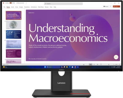 ������� Lenovo 23.8" ThinkVision T24d-40 FHD IPS LED 120Hz ������ (64B9GAT1UK)