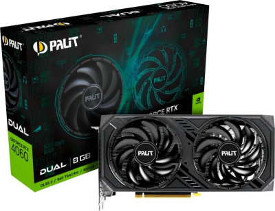 ���������� Palit NVIDIA GeForce RTX 4060 Dual 8Gb (NE64060019P1-1070D V1)