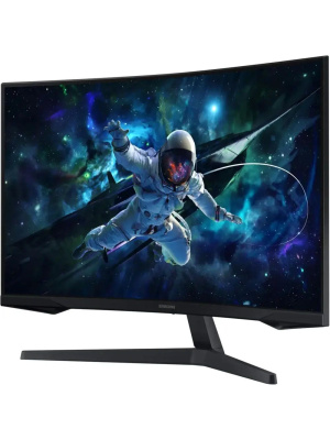 ������� Samsung Odyssey G55C S27CG550EI 27", 2560x1440, VA, 165Hz, HDMI+DP, curved, black