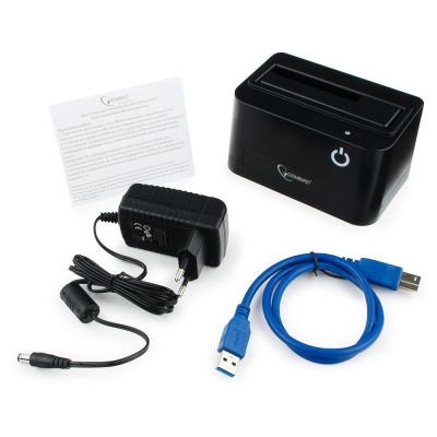 Gembird HD32-U3S-4 ���������� 2.5"/3.5" ������, USB 3.0, SATA, HDD/SSD