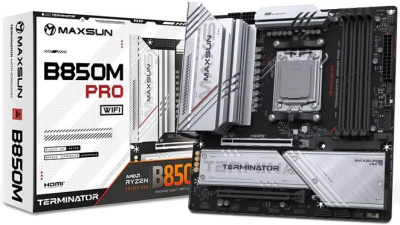 ����������� ����� Maxsun Terminator B850M PRO WIFI, Socket AM5, mATX, Ret