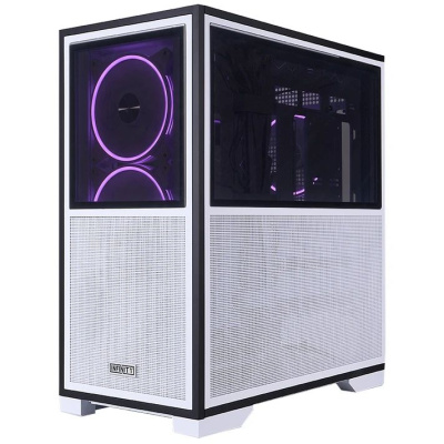 ������ 1STPLAYER INFINITY IF8 ARGB White / E-ATX / 4x140mm ARGB fans / IF8-WH-4FO7-14-W