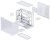 ������ JONSBO D300 White ��� ��, ������� ������ �� ����������� ������, mini-ITX, micro-ATX, �����