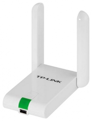 TP-Link ������������ USB2.0 ������� TL-WN822N, 300����/�, ���������� ��������, ������� 2�3 ���