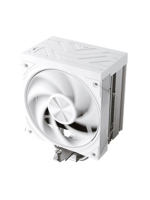 ����� 1STPLAYER FROST BITE FB12-4 White / 4HPx6mm, single tower, 210W TDP, 1x120mm fan, 800-2300 RPM, 70.15 CFM, 34.8 dBA / FB12-4-WH