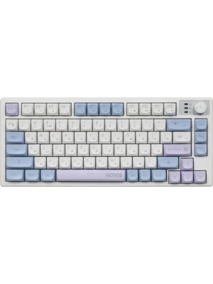 ���������� ������� ��������� DEFENDER Novis GK-318 white/blue (USB, 80������+FN, ������1,5�) (45318)