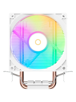 ����� Ocypus Gamma A20 WH ARGB, 92mm FARGB FAN, Top FARGB Panel, 2 HEAT PIPES, 3-PIN, 1900 RPM, 21DBA, HYDRO BEARING, LGA115X/1200/1700/18XX, AM4/AM5