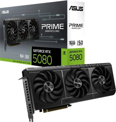 ���������� Asus NVIDIA GeForce RTX 5080 16Gb, GDDR7, Ret PRIME-RTX5080-16G