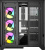 ������ �� HSPD F550-TGBK-ARGB, Midi-Tower, ��� ��, Black