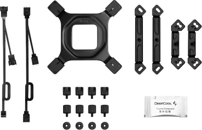 ����� ��� ���������� DeepCool AG620 Bk V2, 4-pin, ARGB, ������, 120��, Ret (R-AG620-BKAMMN-GJD)