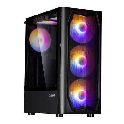 ������ ZALMAN N4 Rev.1, BLACK, WINDOW, RGB