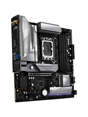 ����������� ����� ASROCK B860M LIVEMIXER WIFI, LGA1851, B860, 4*DDR5, 4*SATA, 3*M.2, 6*USB 3.2, 6*USB 2.0, Type-C, 2*PCIx16, 1*M.2 (Key E), HDMI, mATX
